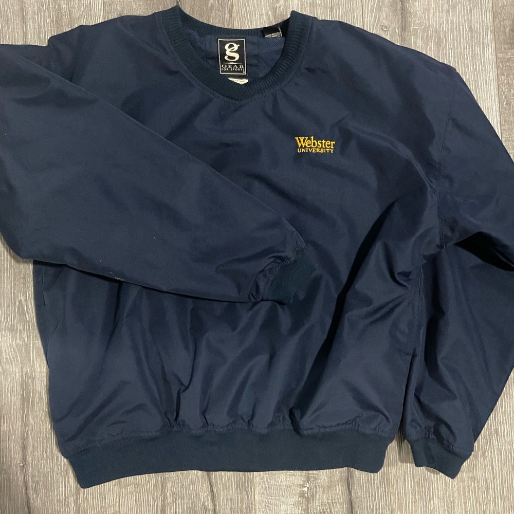 webster university windbreaker crewneck